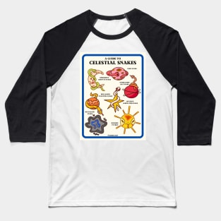 A Guide to Celestial Snakes Baseball T-Shirt